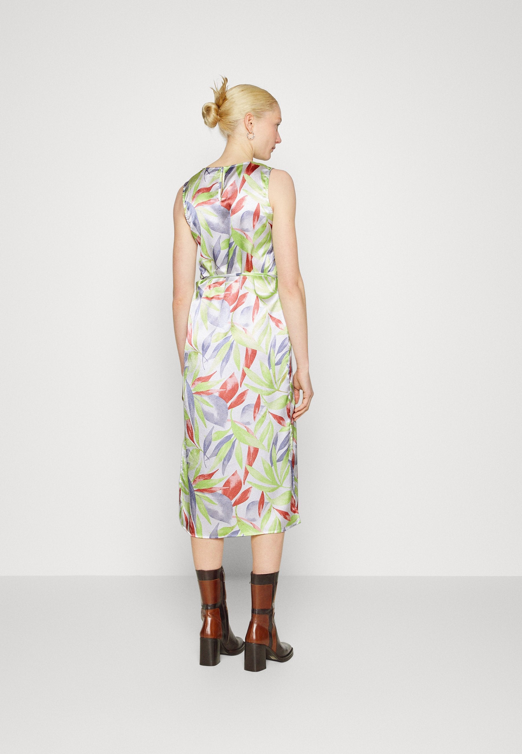 VILA Tall VIPAPER MIDI DRESS