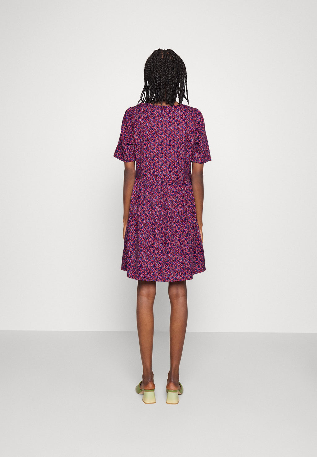 JDY JDYLULU SHORT BUTTON DRESS