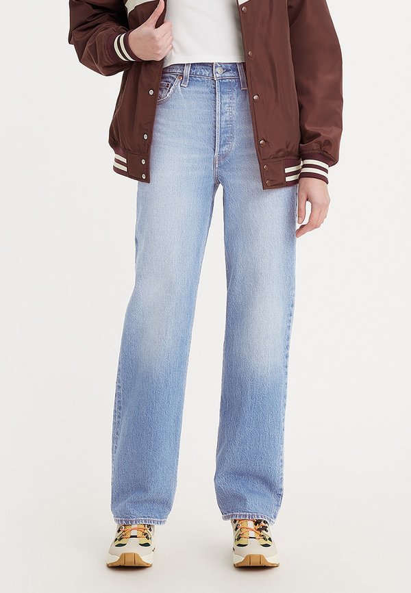 Levi's® RIBCAGE FULL LENGTH - Straight leg jeans - samba tango light