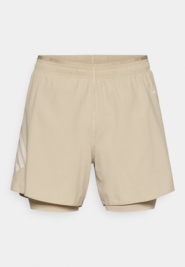adidas Performance ADI365 - 2-in-1 shorts - sand