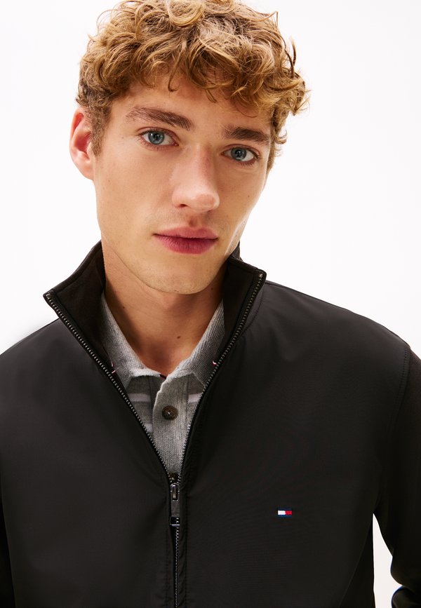 Tommy Hilfiger INTECHNO KNIT FLAG EMBROIDERY ZIP-THRU JUMPER