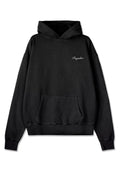 Schwarzer Kapuzenpullover aus einem Baumwollmix. Mit einer Kängurutasche und gesticktem "Pegador"-Logo auf der Brust. Verstellbare Kapuze.