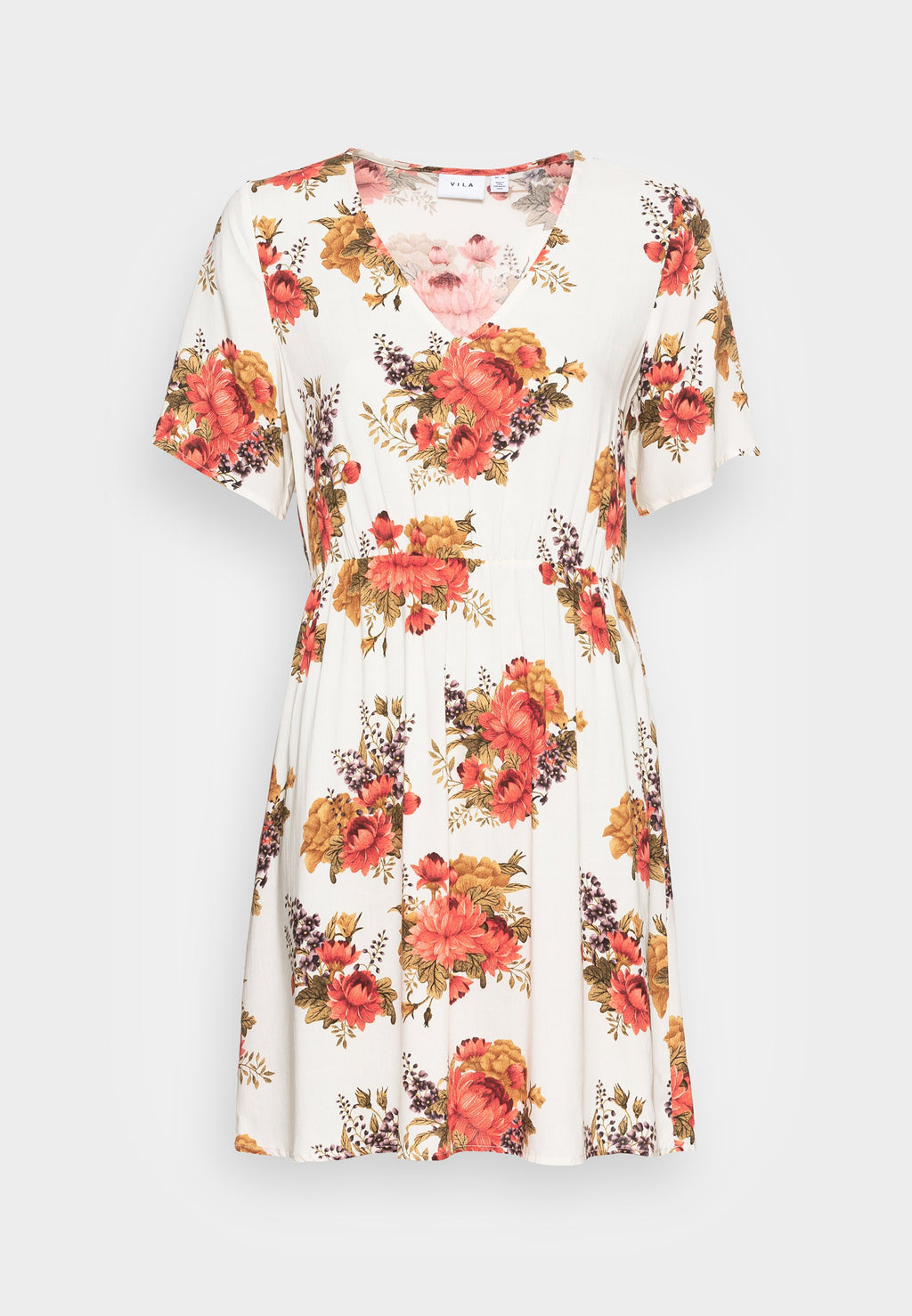 VILA VIBOLDS V NECK DRESS