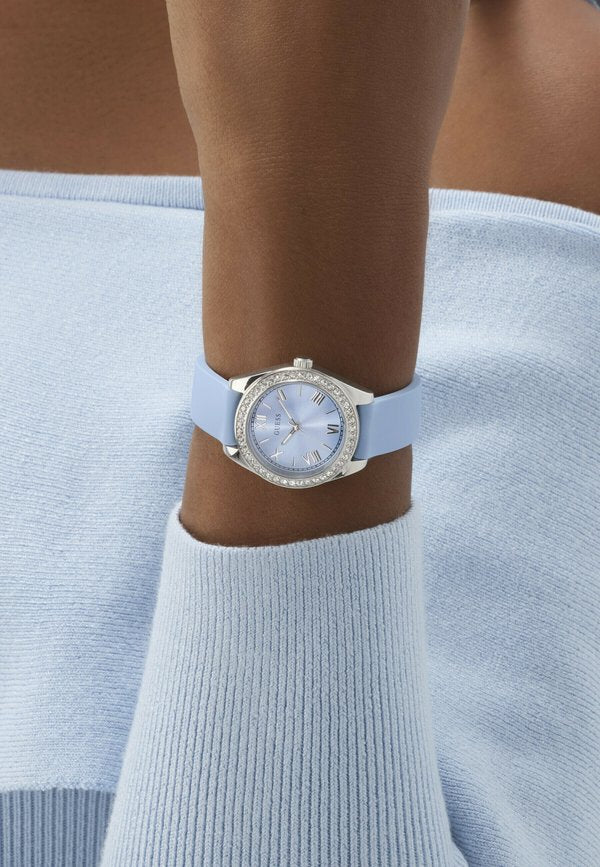 Guess MINI LUNA - Watch - blue