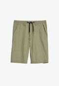 s.Oliver BERMUDA DETROIT - Shorts - helles olivgrün