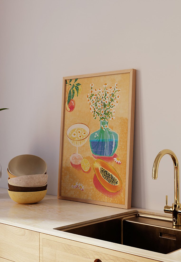 Poster and Frame SUMMER DAY VIBES