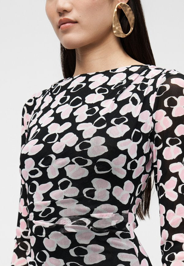 Diane von Furstenberg DARRIUS LONG SLEEVE DRESS