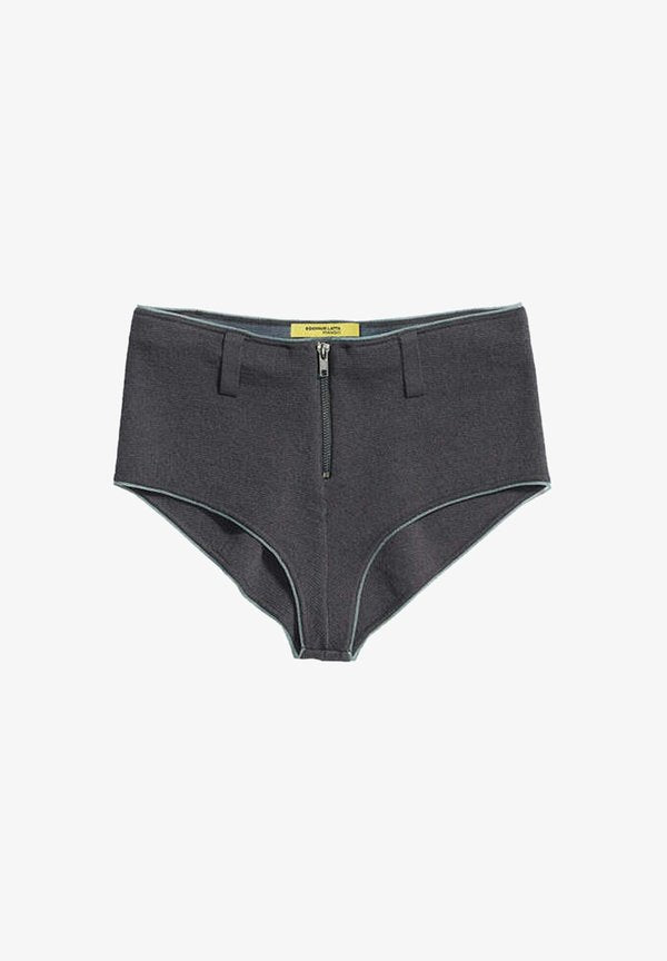 Mango ADULT - Shorts - blue-grey