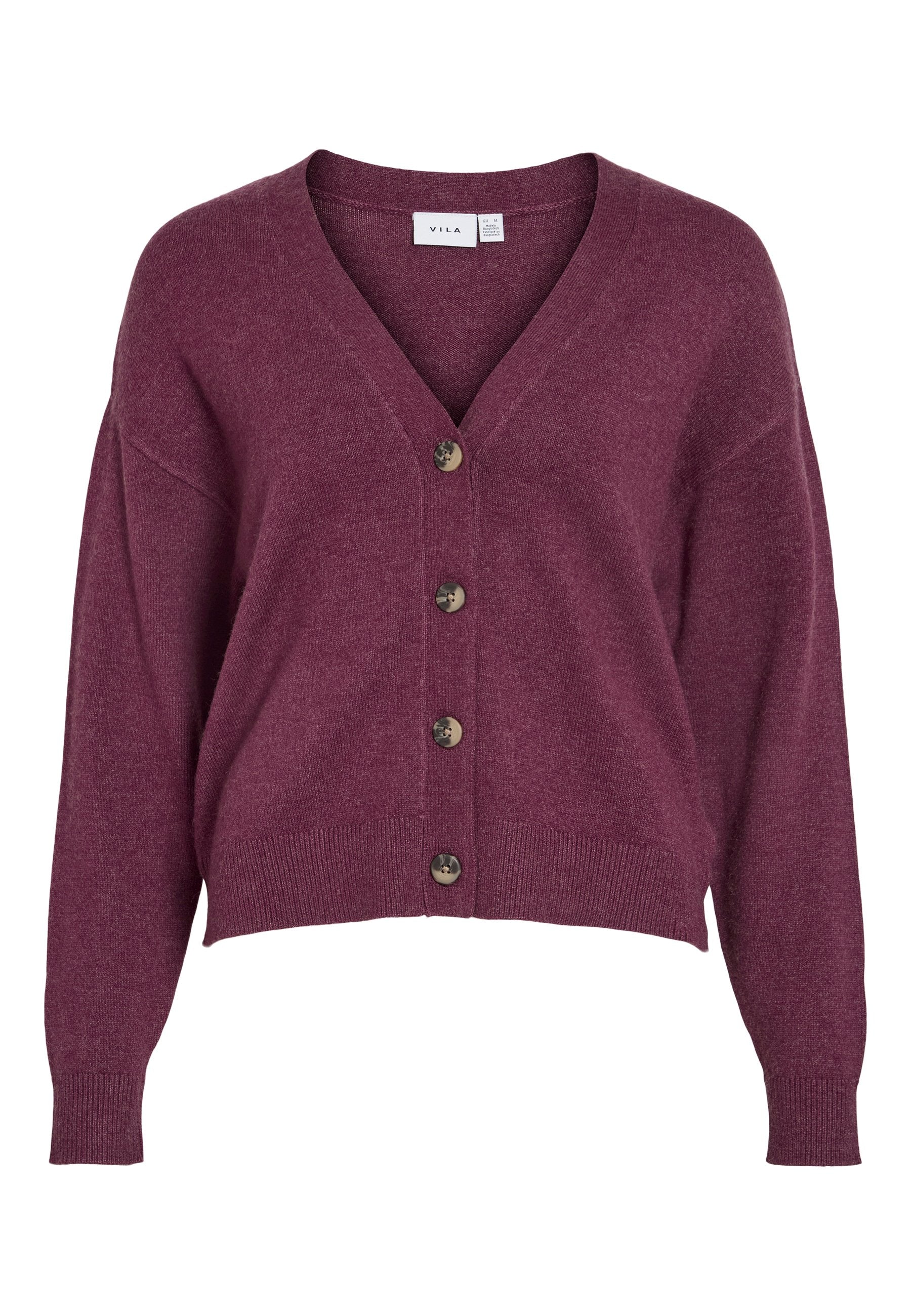 VILA VIRIL V-NECK KNIT CARDIGAN - NOOS