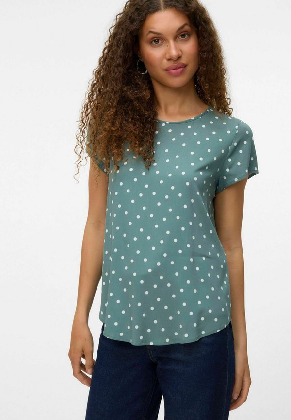 Vero Moda VMBELLA - Print T-shirt - laurel wreath