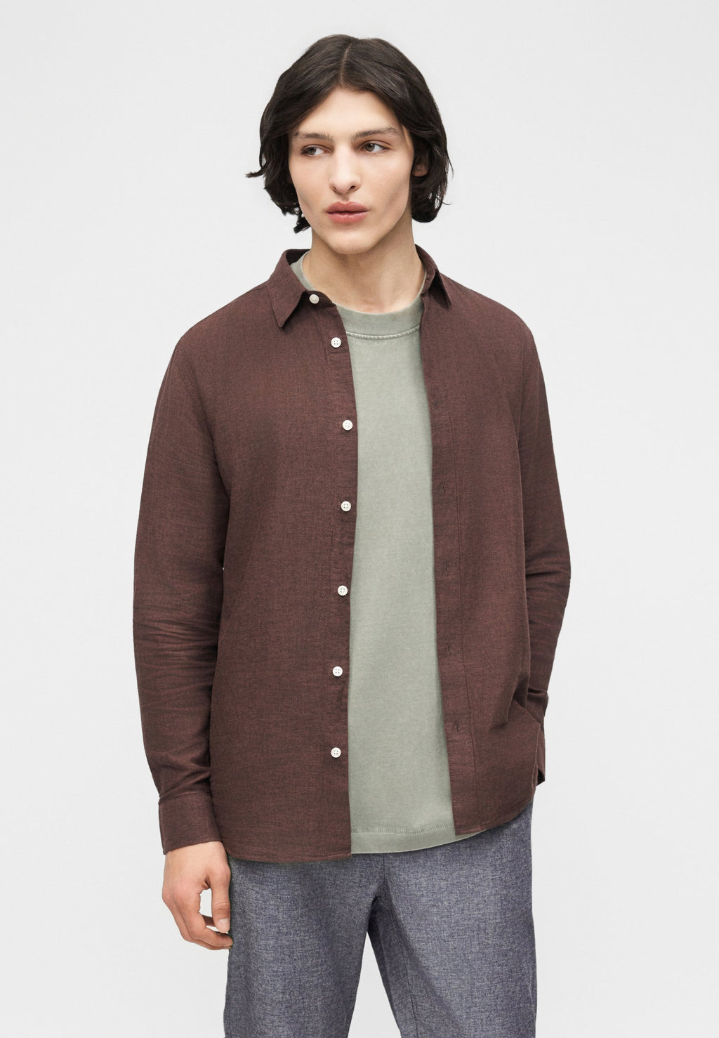 Joggers ONSLINUS Tapered Fit Linen Media 5