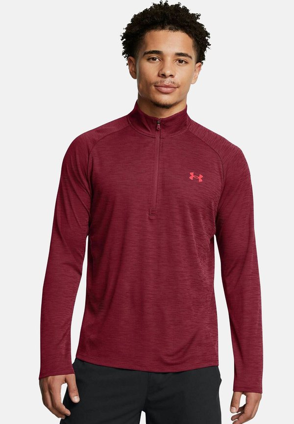 Under Armour TRAINING - Long sleeved top - pflaume