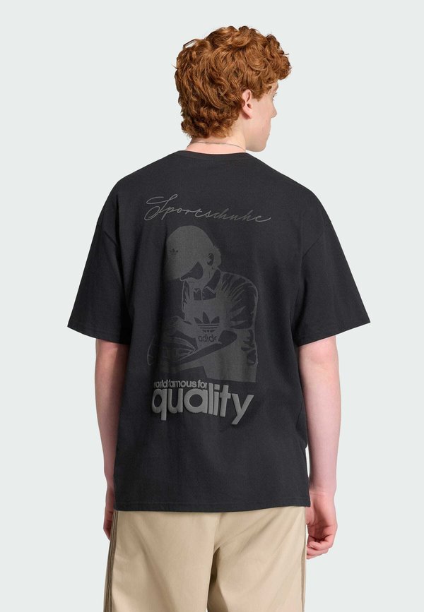 adidas Originals ADIDAS ORIGINALS QUALITY TEE - Print T-shirt - black