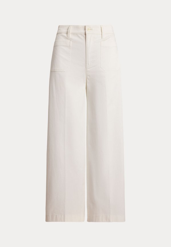Lauren Ralph Lauren STRETCH CHINO WIDE LEG CROPPED PANT