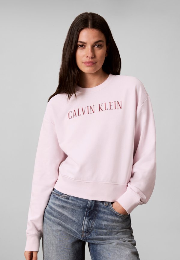 Calvin Klein Jeans VARSITY LOGO - Sweatshirt - crystal blush