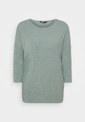 ONLY ONLGLAMOUR 3/4 TOP JRS NOOS - Long sleeved top - chinois green melange