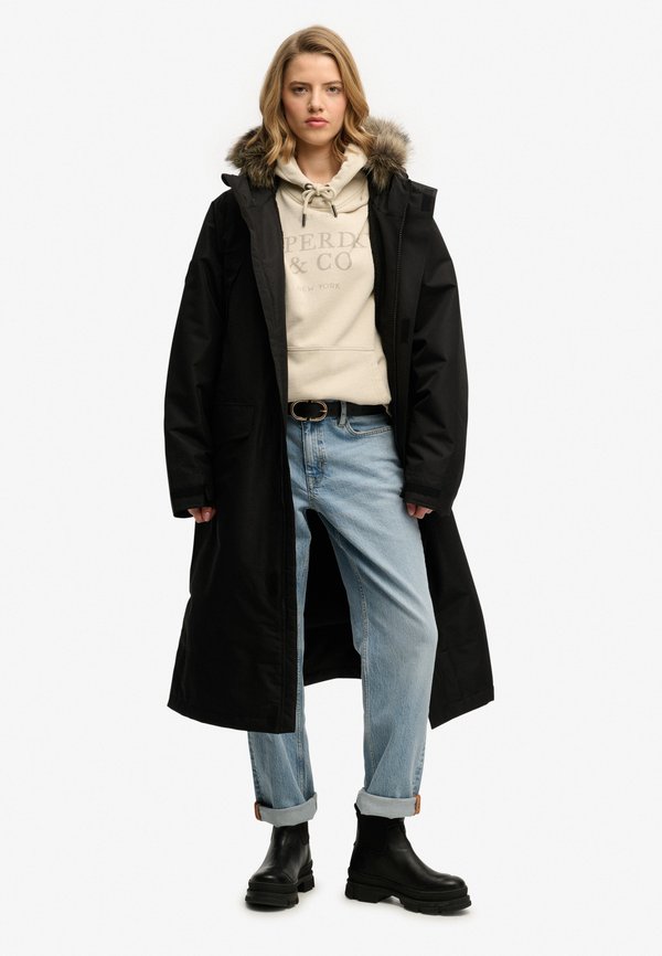 Superdry & Co WATERPROOF EVEREST  - Parka - jet black
