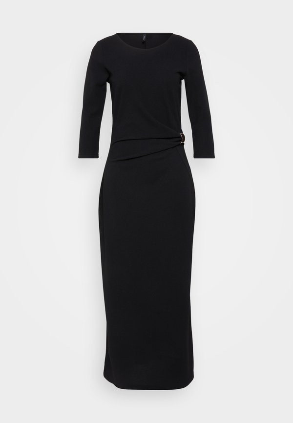 Vero Moda Tall VMHOSANNA 3/4 DRESS - Jersey dress - black