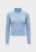 Under Armour MOTION 1/2 ZIP - Long sleeved top - blue wind/blue fog