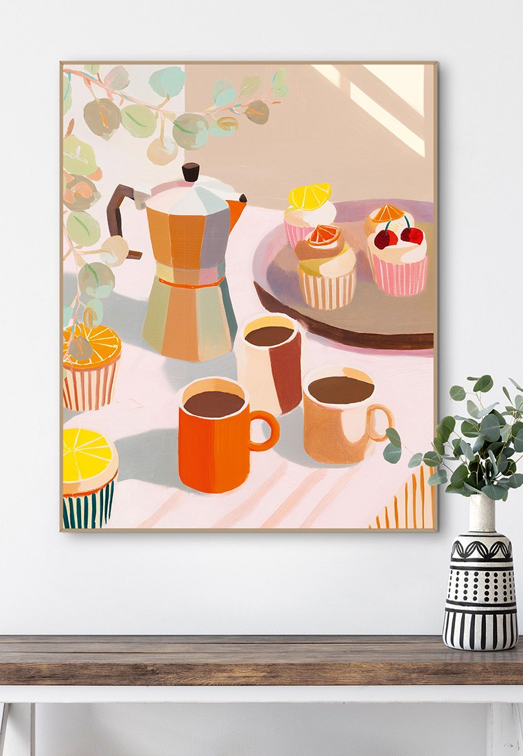 Orange Wallz COFFEE SCENE