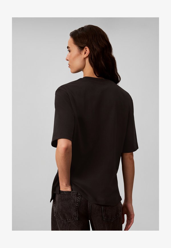 Calvin Klein Jeans CALVIN KLEIN JEANS RELAXED GRAPHIC LOGO T-SHIRT - Print T-shirt - black