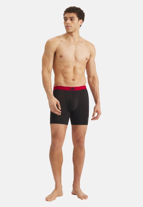 adidas Sportswear BOXER BRIEF 3 PACK - Boxer briefs - schwarz grau