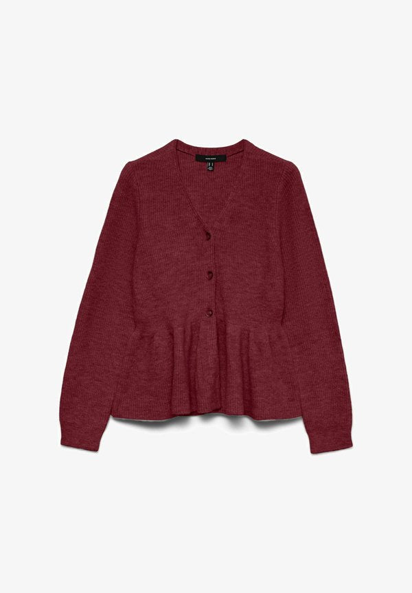 Vero Moda VMEIKA Knit - Cardigan - zinfandel