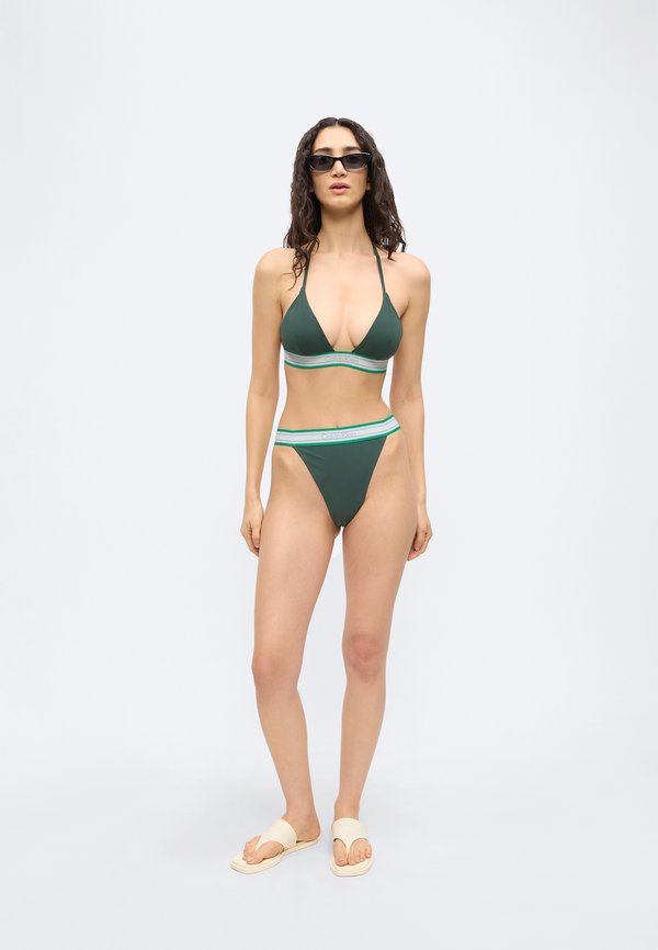 Calvin Klein Swimwear HALTER TRIANGLE ICON STRIPE SWIM