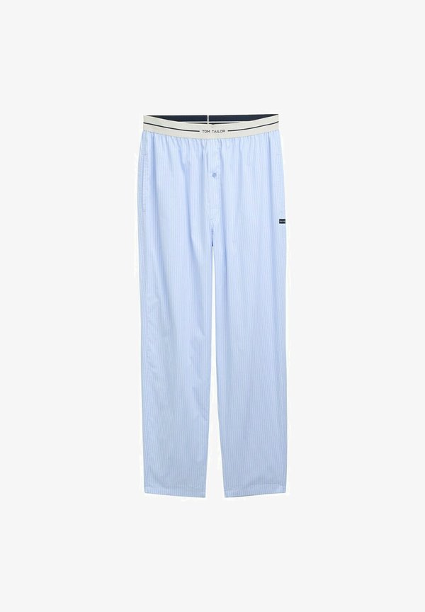 TOM TAILOR Pyjama bottoms - blue-light-stripe