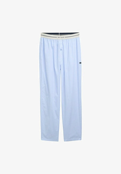 TOM TAILOR Pyjama bottoms - blue-light-stripe