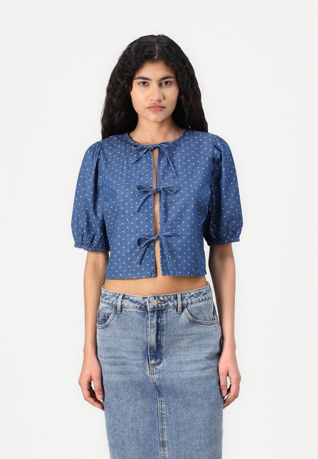 ONLY ONLNOVA AZURE TIE
