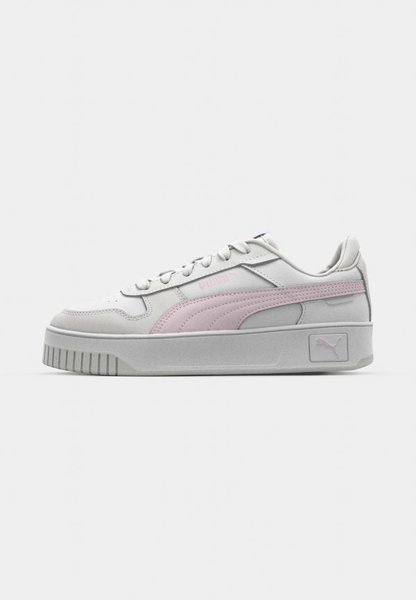 Puma CARINA STREET - Trainers - white rose mauve feather gray
