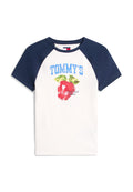 Tommy Jeans GRAPHIC SLIM RAGLAN T-SHIRT