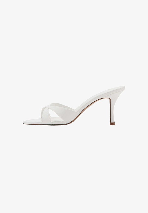 Mango ADULT - Heeled mules - white
