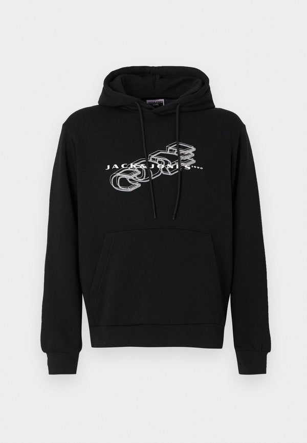 Jack & Jones JCOFUSION BRANDING - Hoodie - black