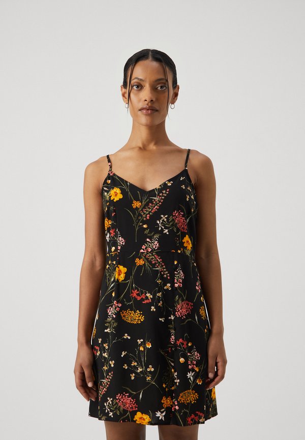 Vero Moda Petite VMEASY SINGLET SHORT DRESS  - Day dress - black