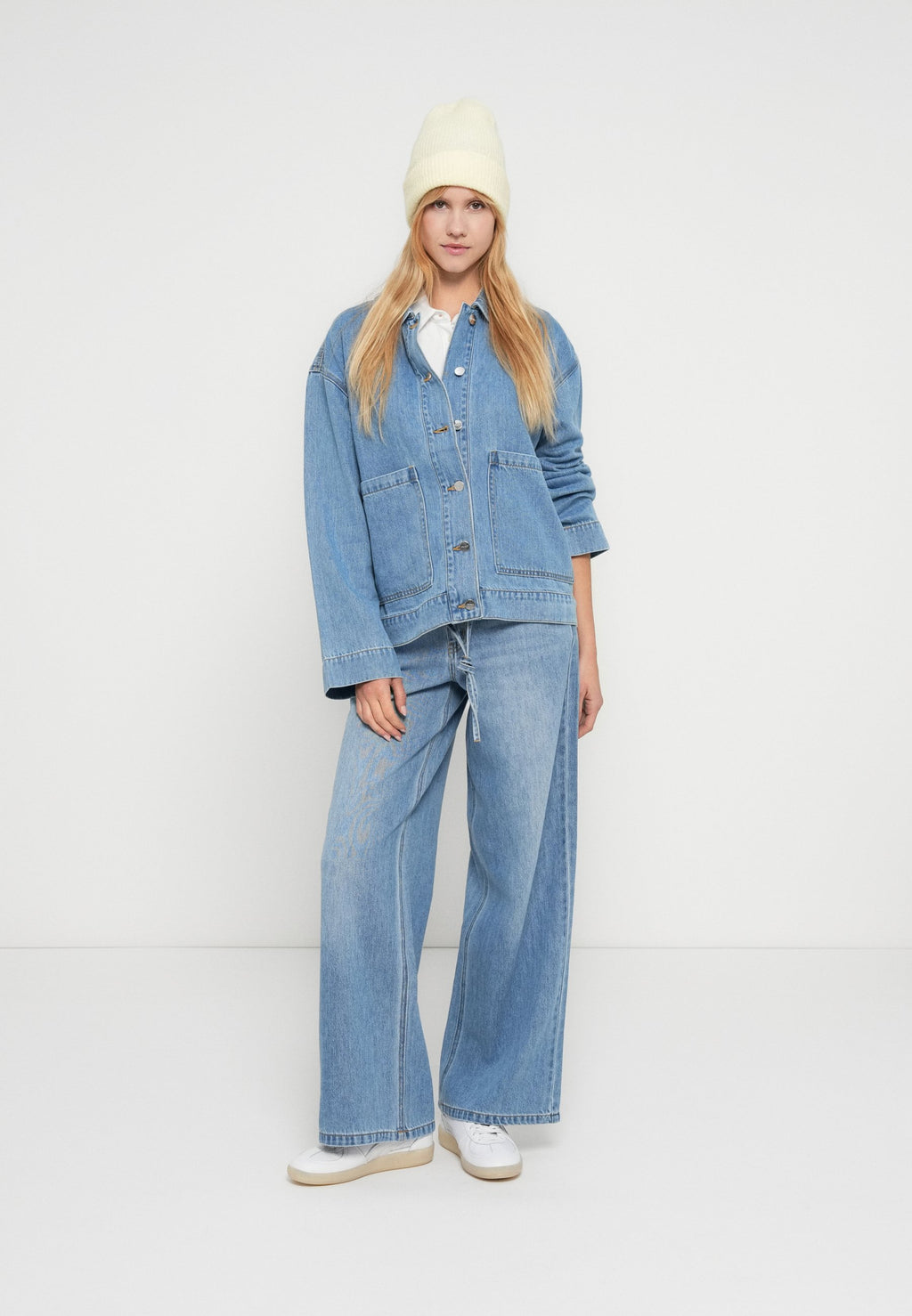 Object OBJROSIE MW WIDE JEANS NOOS