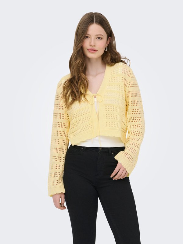 ONLY ONLLYKKE - Cardigan - double cream