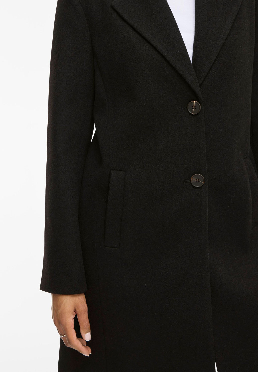 VILA VICLAUDIA BUTTON COAT - NOOS