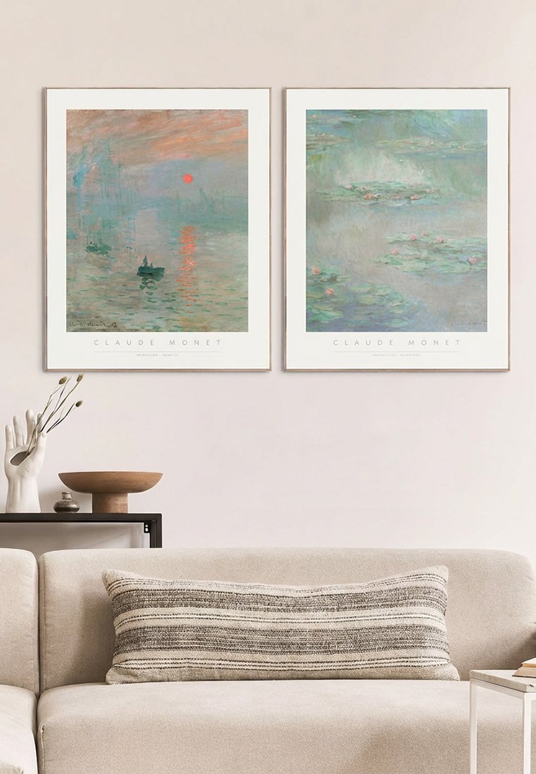Orange Wallz CLAUDE MONET 2 PACK