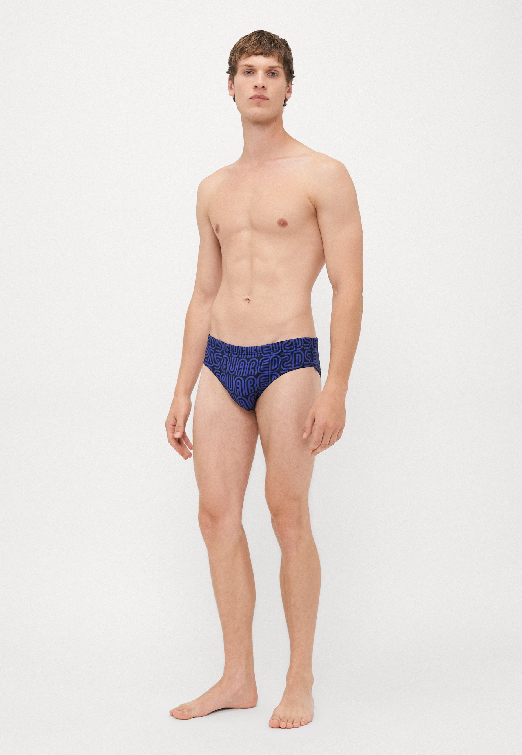 Dsquared2 NEOCLASSIC ALLOVER LOGO SWIM BRIEF