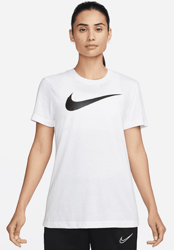 Nike Performance Print T-shirt - weissschwarz