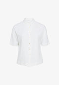 s.Oliver BLUSE - Button-down blouse - weiß