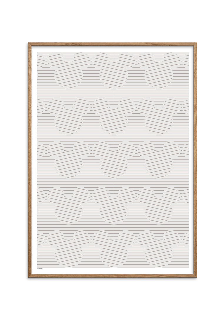 Disney GREY STRIPE MICKEY