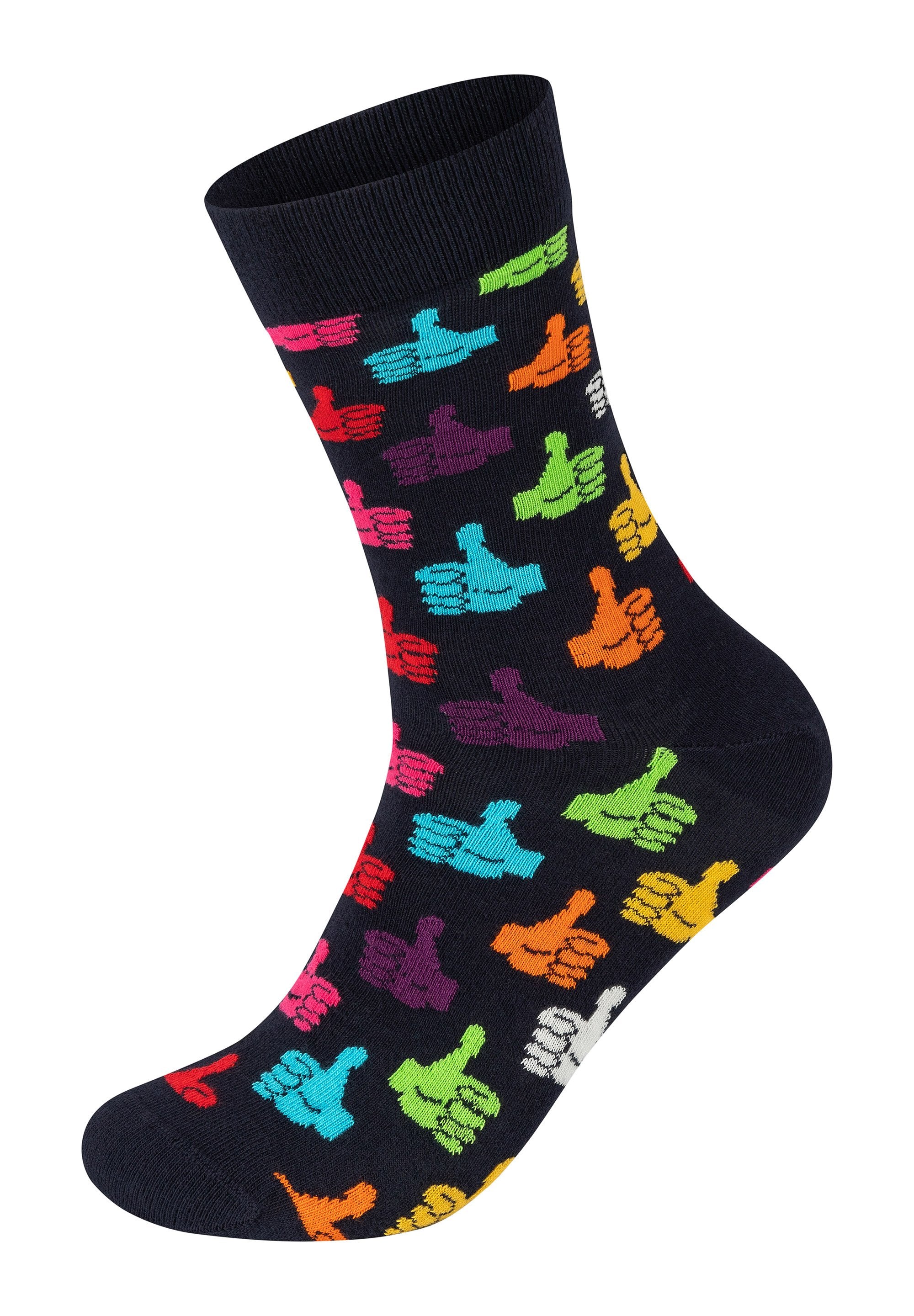 Happy Socks HAMBURGER-DOG-THUMBS UP 3 PACK