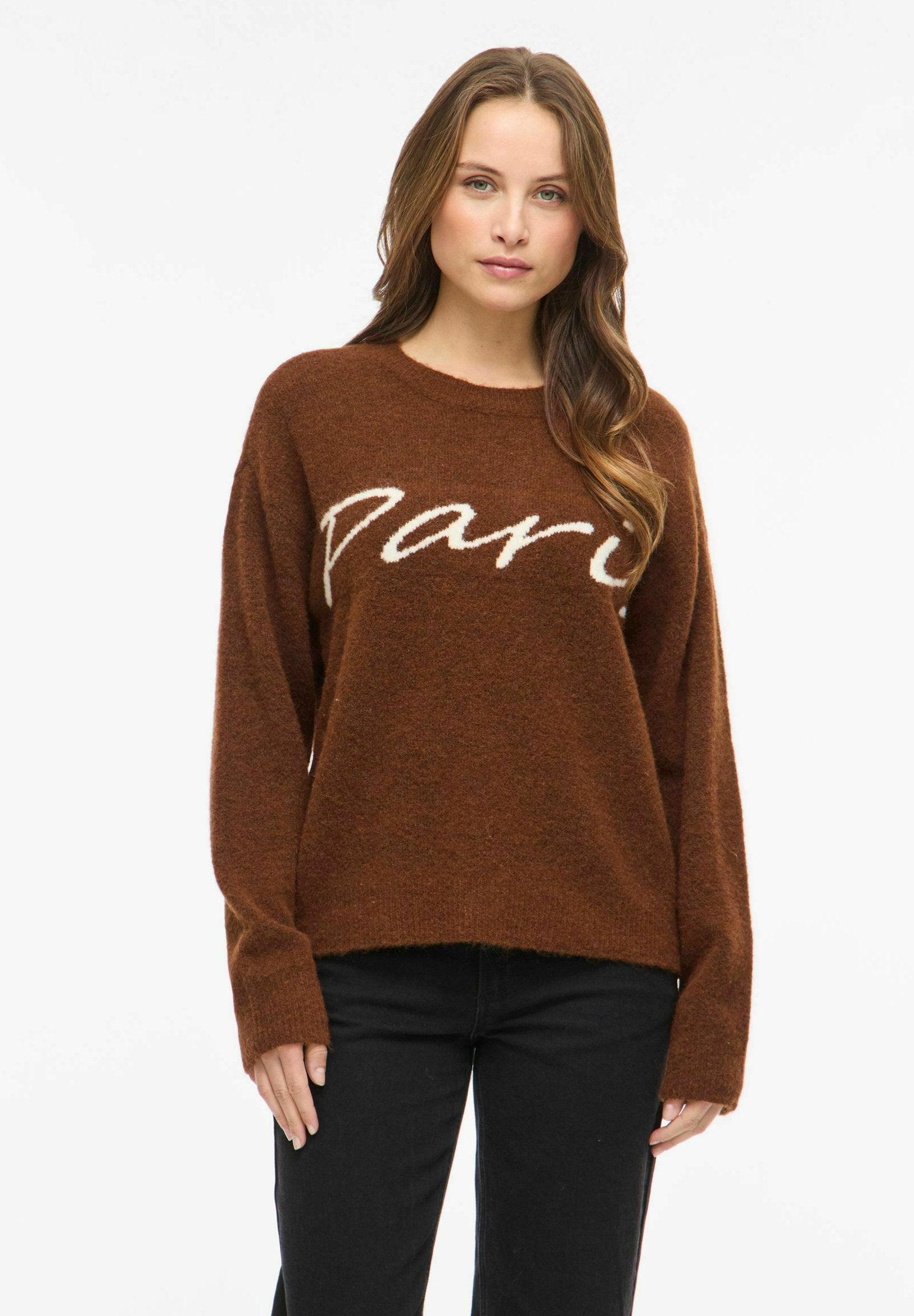 VILA Knitted VILUNA Round neck