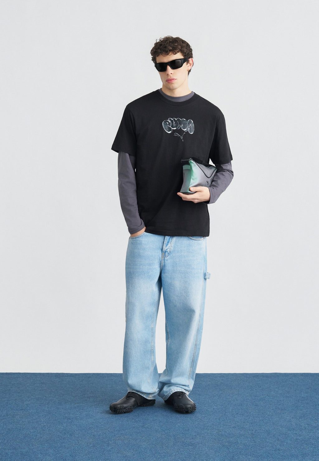 Puma GRAPHIC BALLOON ART RELAXED TEE