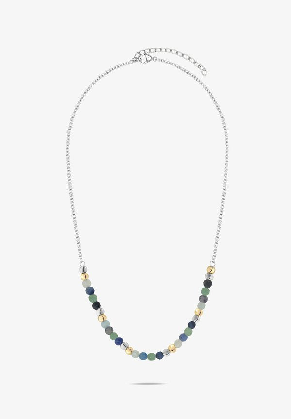 s.Oliver COLORFUL BEADS - Necklace - metal