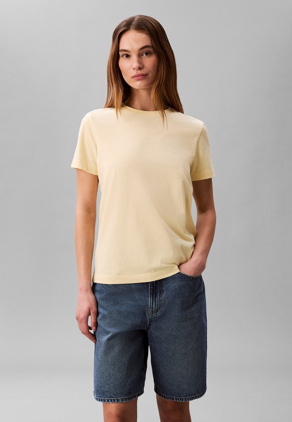 Calvin Klein Jeans Basic T-shirt - french vanilla