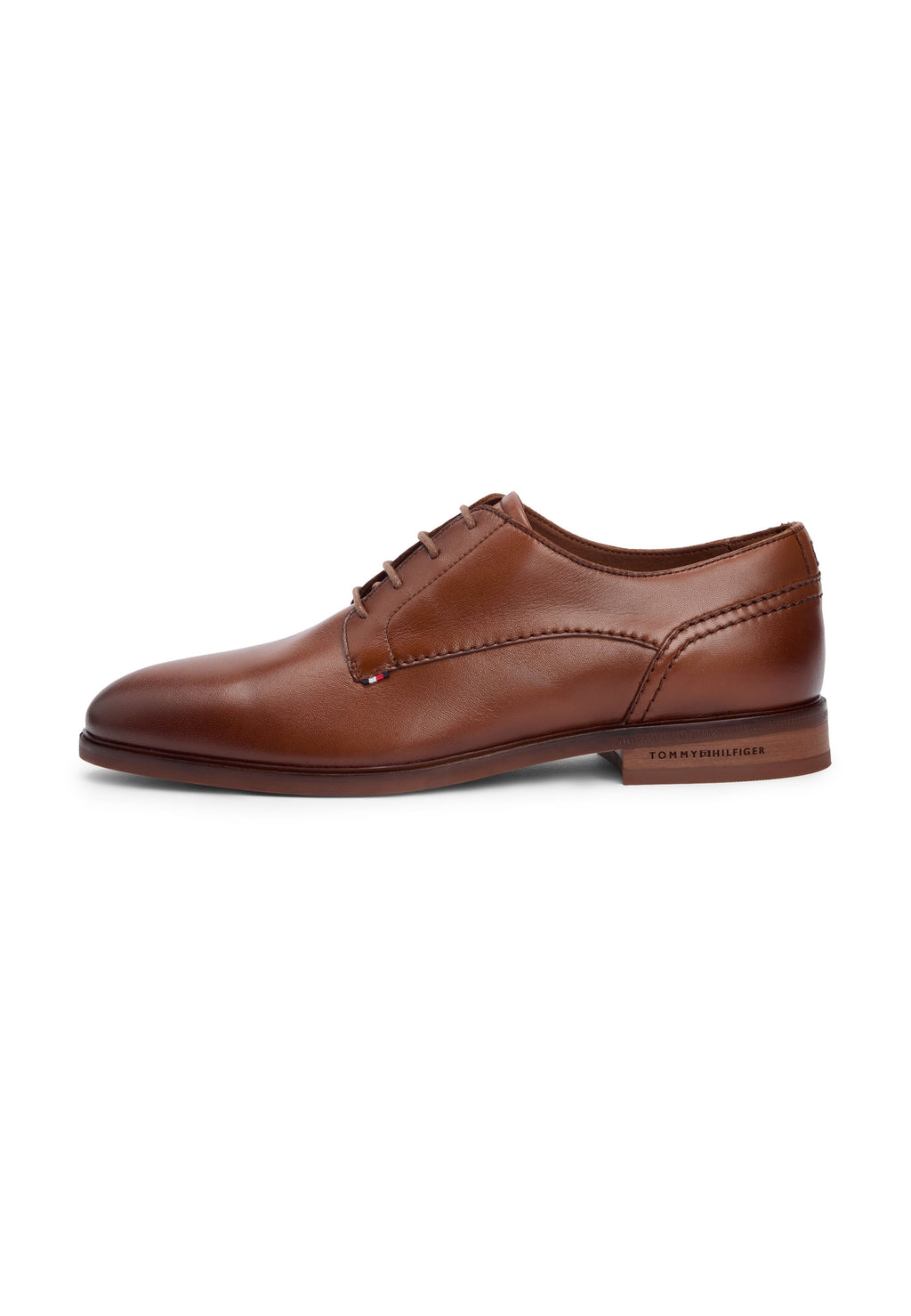 LEATHER DERBY SHOES Media 1
